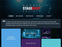 Tablet Screenshot of nordicstagefight.com